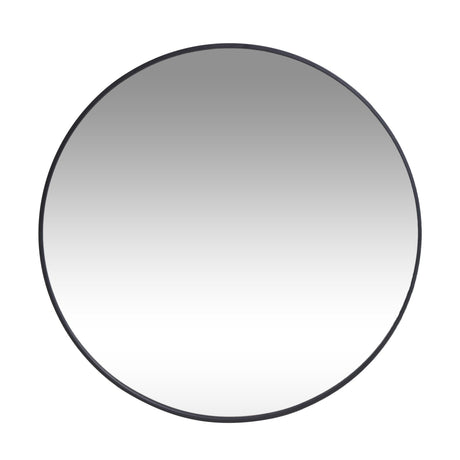 Kosciusko Contemporary Circular Smokey Mirror by Christopher Knight Home - 31.50" H x 31.50" W x 0.78" D