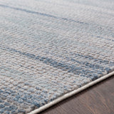 Kota Navy & Grey Modern Abstract Area Rug - 5'3" x 7'3"