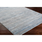 Kota Navy & Grey Modern Abstract Area Rug - 5'3" x 7'3"