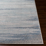 Kota Navy & Grey Modern Abstract Area Rug - 5'3" x 7'3"