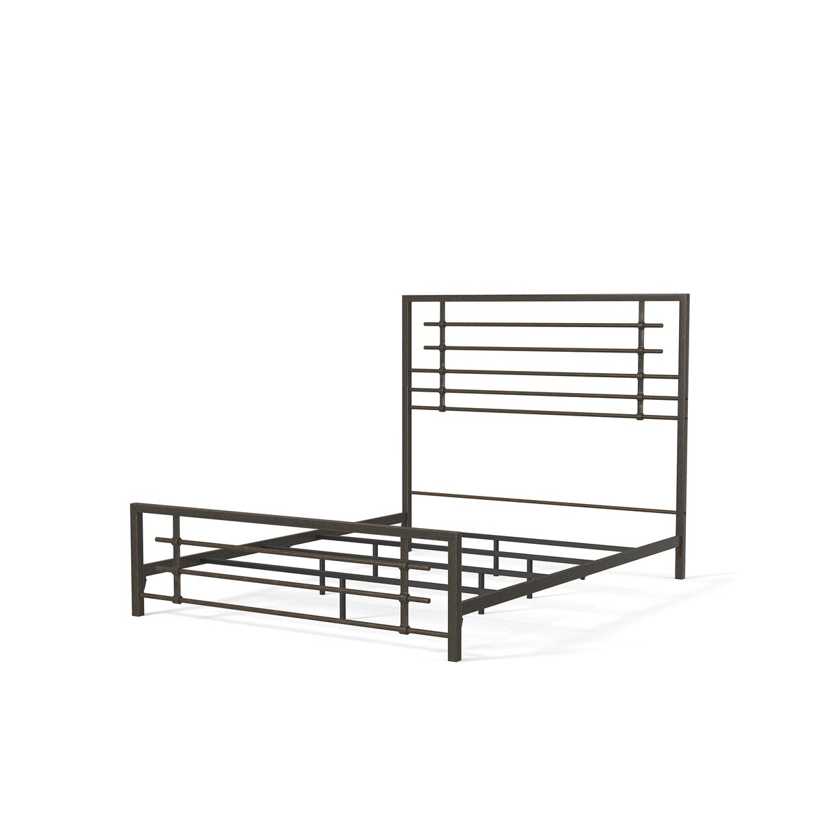 Kotter Home Industrial Modern Metal / Iron Bed