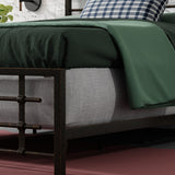 Kotter Home Industrial Modern Metal / Iron Bed