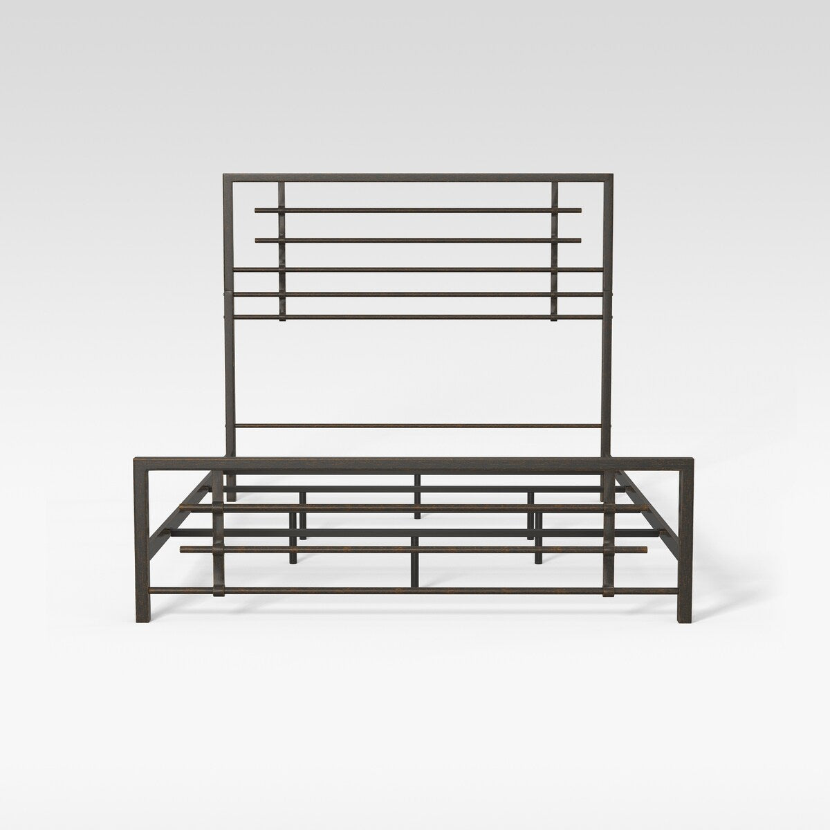 Kotter Home Industrial Modern Metal / Iron Bed
