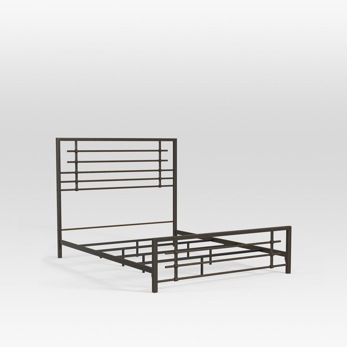 Kotter Home Industrial Modern Metal / Iron Bed