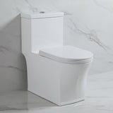 Kotys "Cotton White Collection" One Piece Vitreous China Toilet