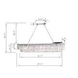 Kratos 8-Light Kitchen Island Pendant