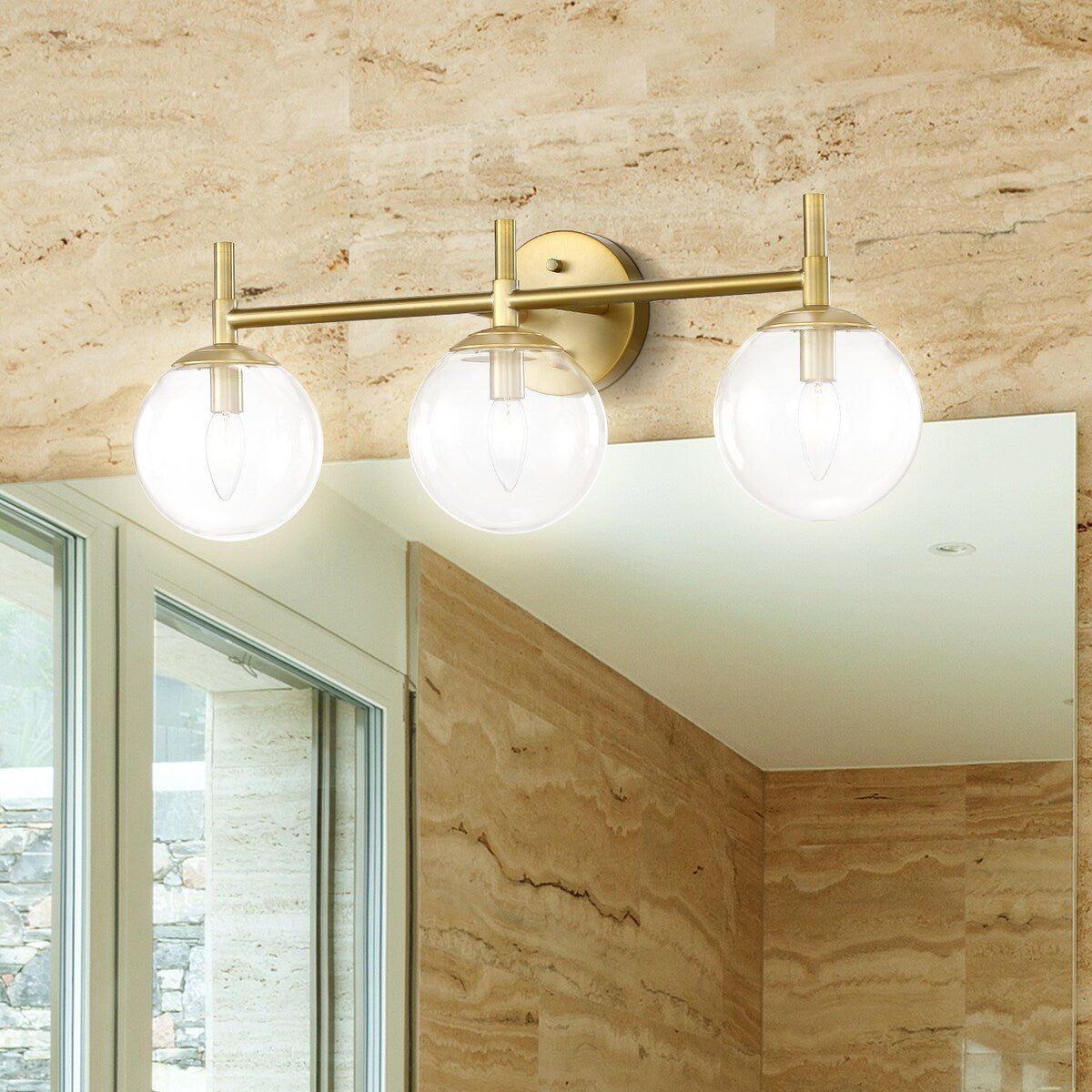 Kreios Candlelight Vanity Light 3-Light