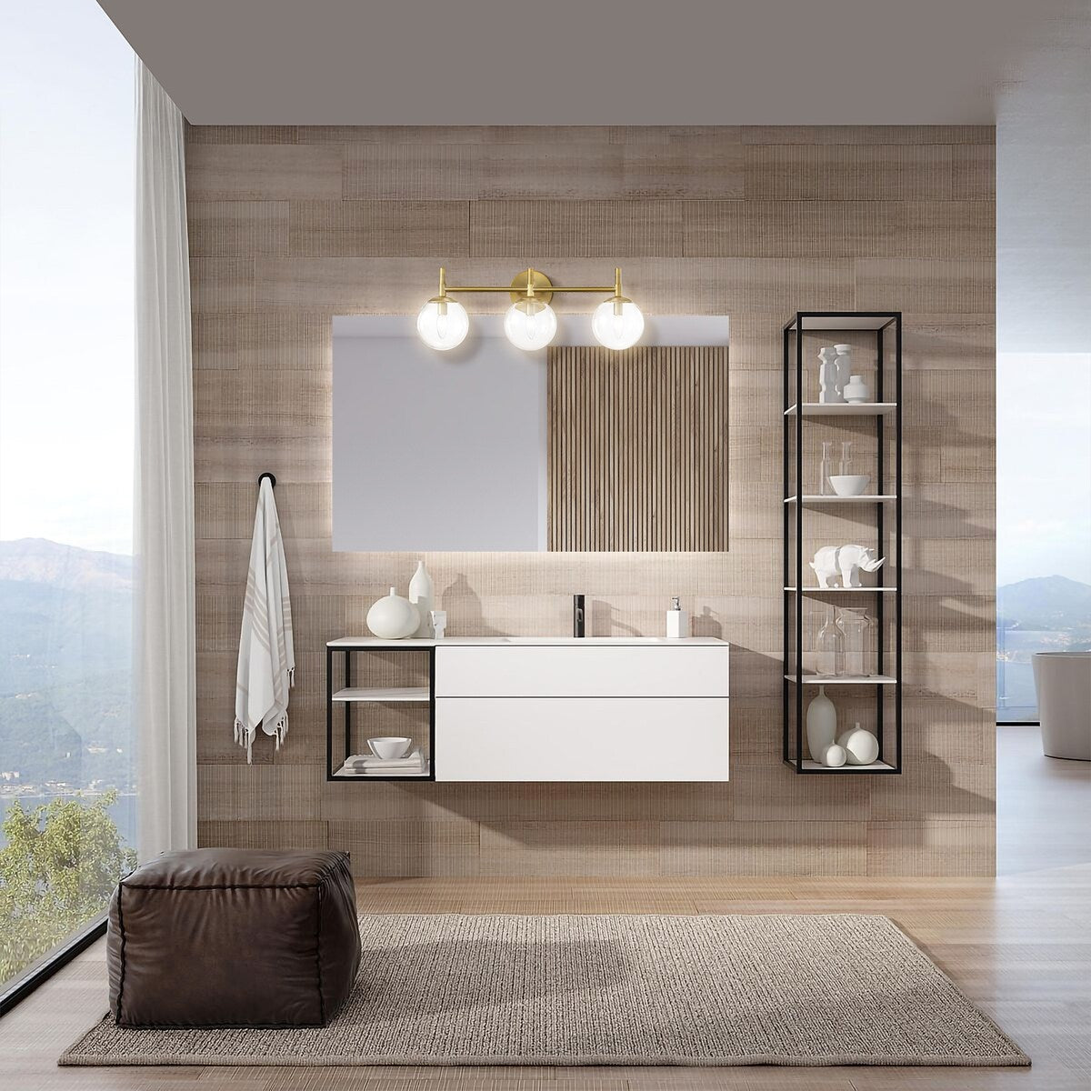 Kreios Candlelight Vanity Light 3-Light