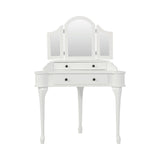 Kristen White and Cream 2-piece Vanity Set