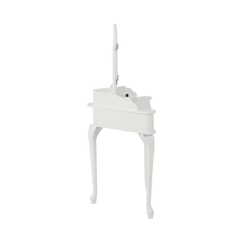 Kristen White and Cream 2-piece Vanity Set