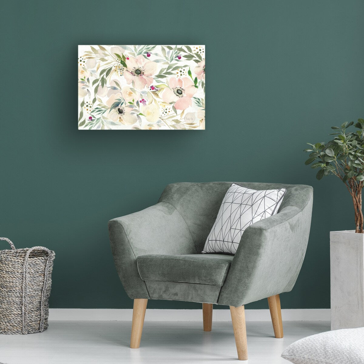 Kristy Rice 'The Joy of White' Canvas Art