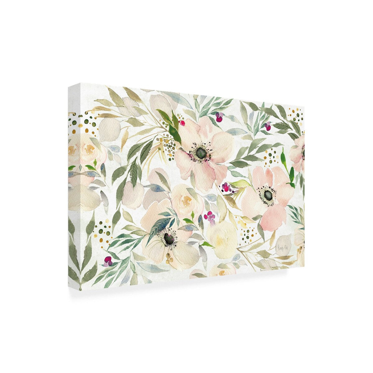 Kristy Rice 'The Joy of White' Canvas Art