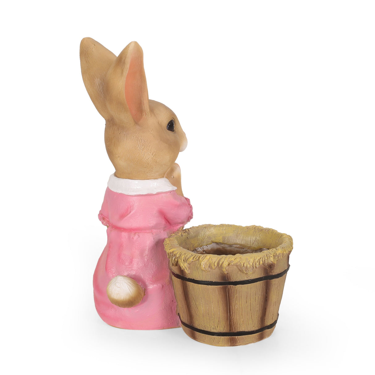 Kuhrs Outdoor Decorative Rabbit Planter by Christopher Knight Home - 15.00" L x 11.25" W x 19.75" H