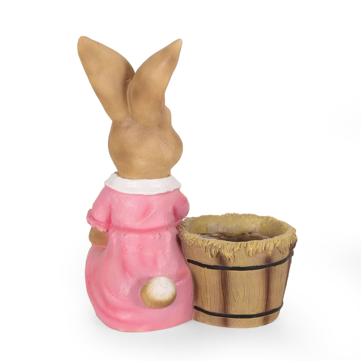 Kuhrs Outdoor Decorative Rabbit Planter by Christopher Knight Home - 15.00" L x 11.25" W x 19.75" H