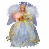 Kurt Adler 12-Inch LED Angel Treetop