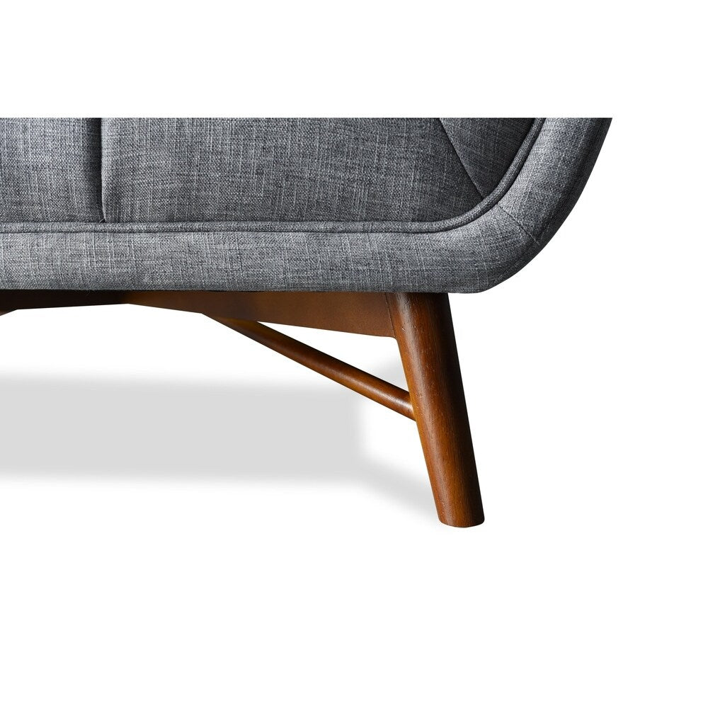 Kyrah Mid-Century Modern Accent Chair
