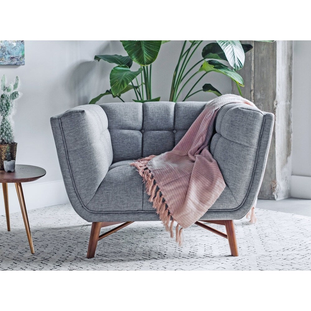 Kyrah Mid-Century Modern Accent Chair