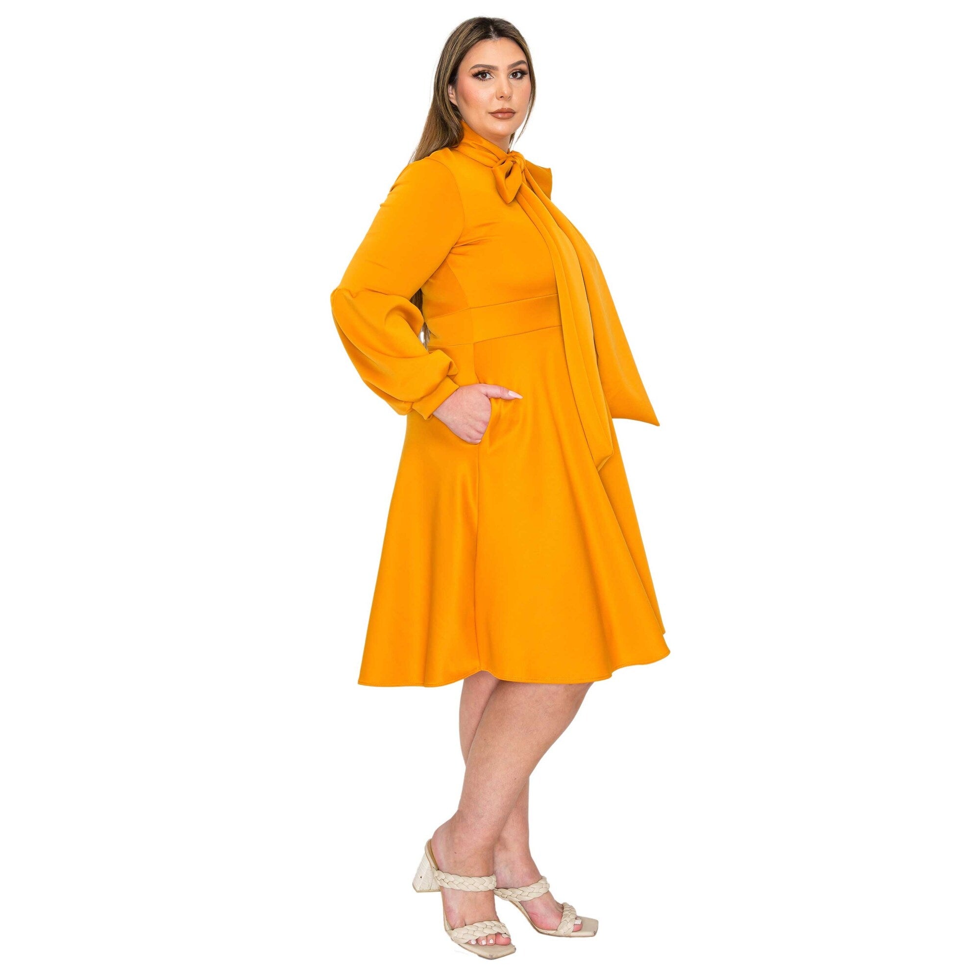 L I V D Bekah Flare Pocket Dress プラスサイズ L I V D Women's Plus Size Bekah Flare Pocket Dress – Overstock