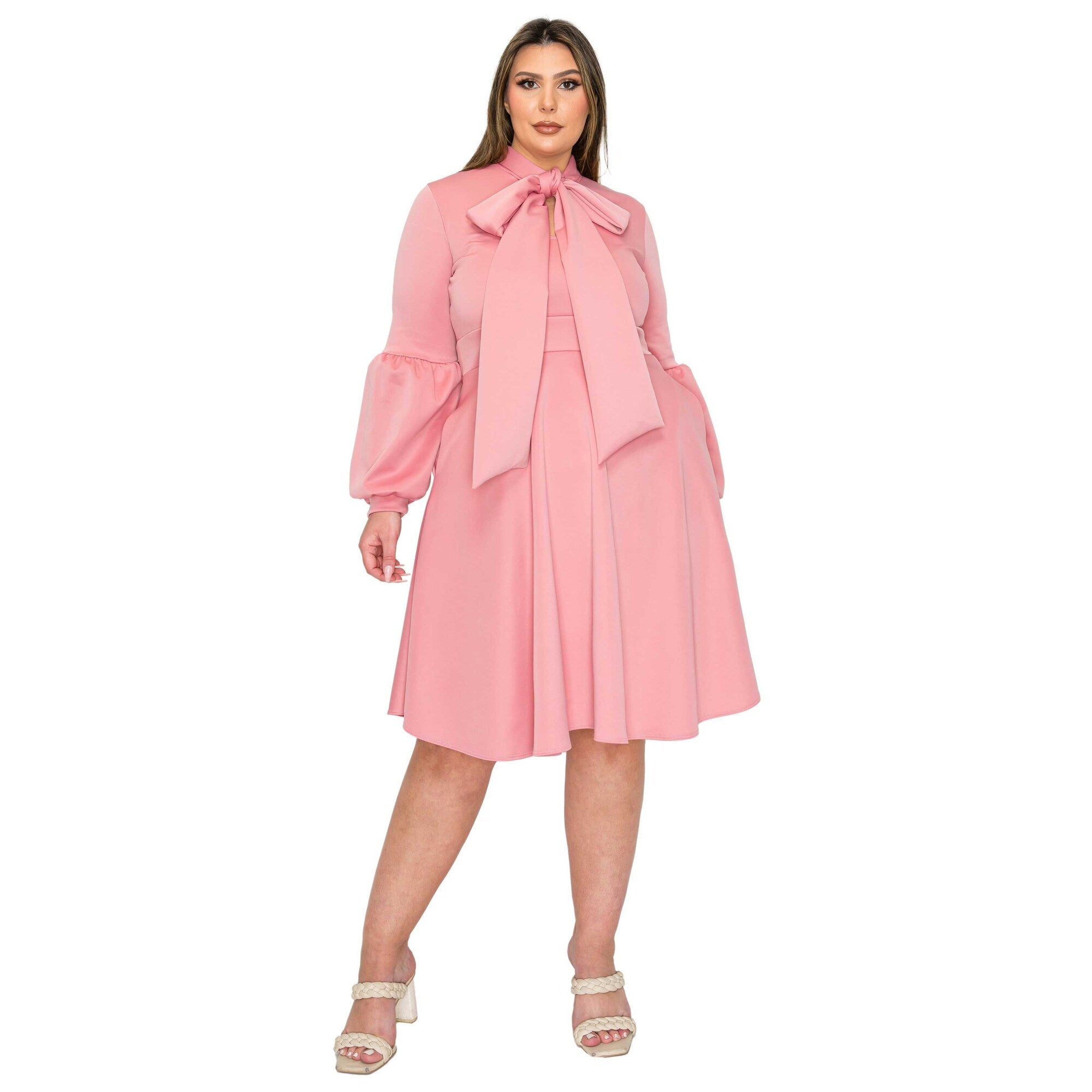 L I V D Women's Plus Size Bekah Flare Pocket Dress – Overstock