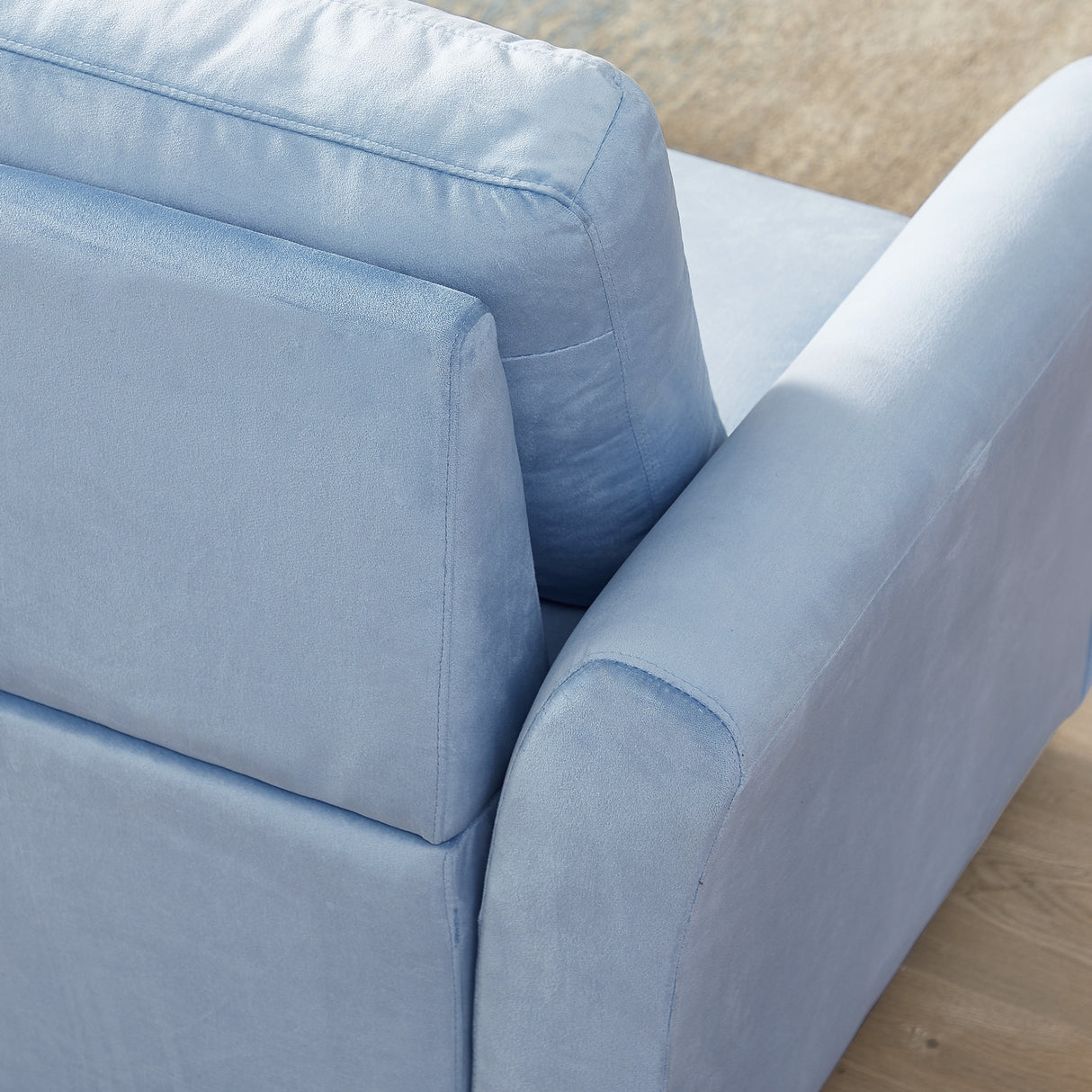 Modern L-Shape 3 Seat Sectional Sofa with Storage
