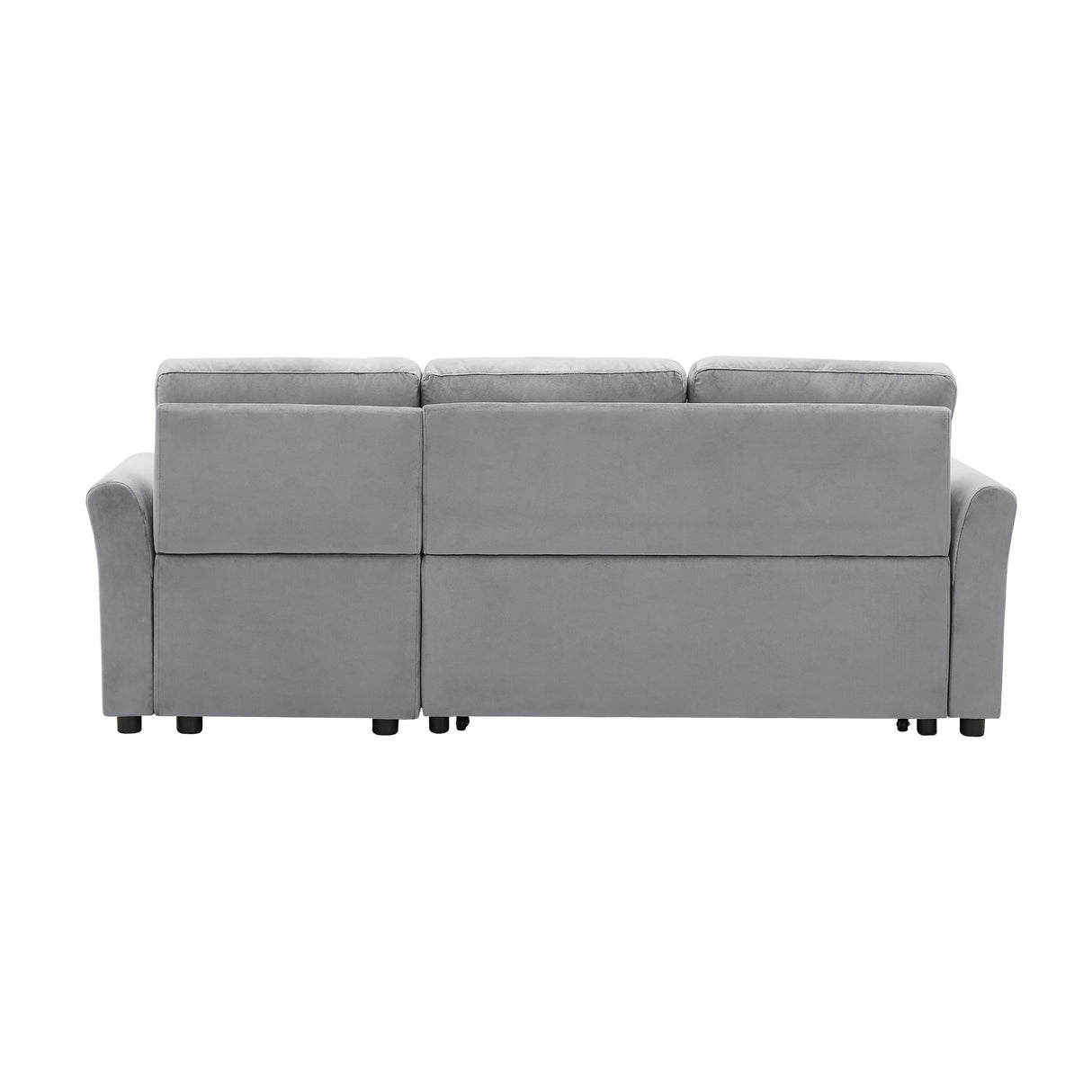 Modern L-Shape 3 Seat Sectional Sofa with Storage