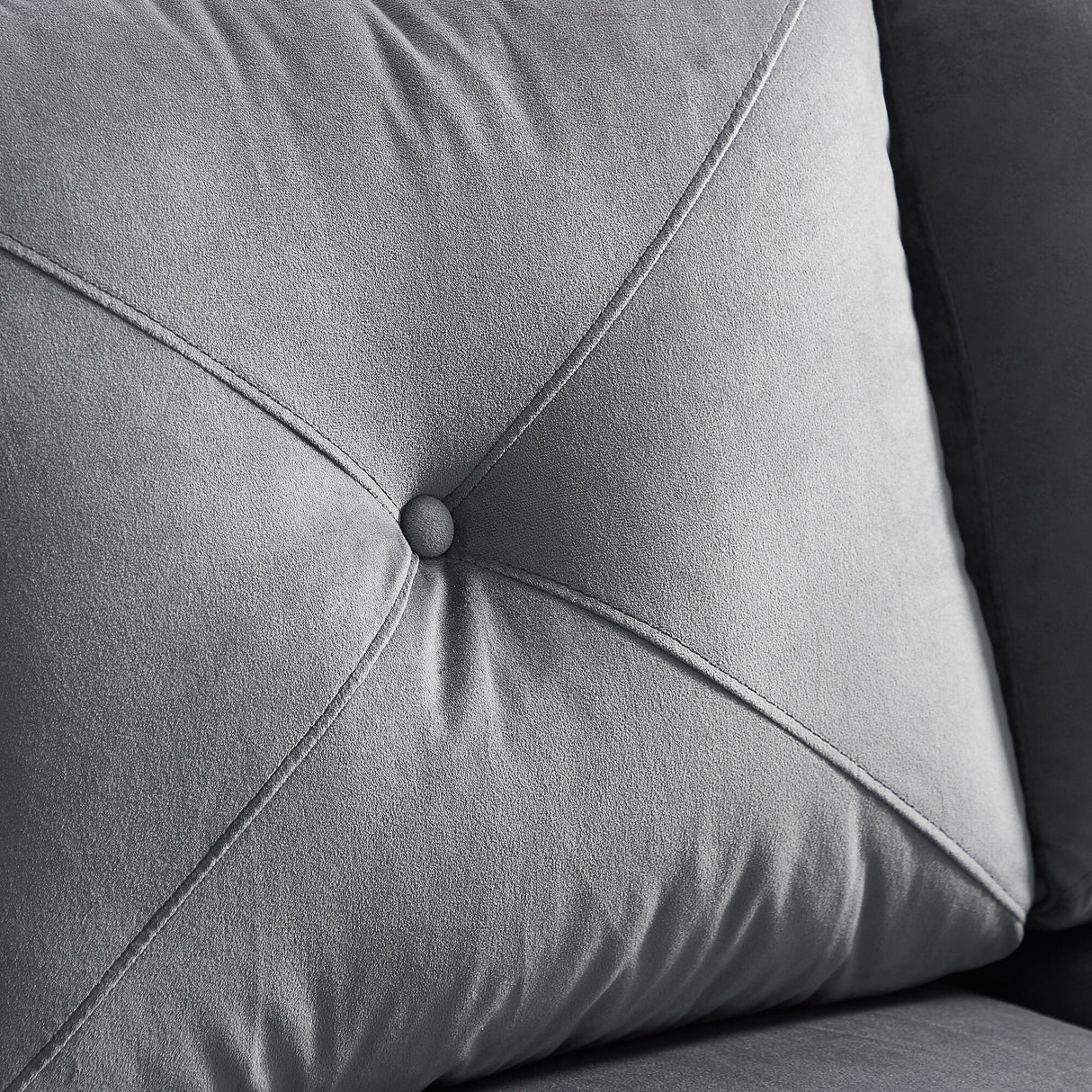 Modern L-Shape 3 Seat Sectional Sofa with Storage