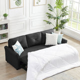 Modern L-Shape 3 Seat Sectional Sofa with Storage