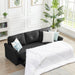 Modern L-Shape 3 Seat Sectional Sofa with Storage