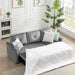 Modern L-Shape 3 Seat Sectional Sofa with Storage