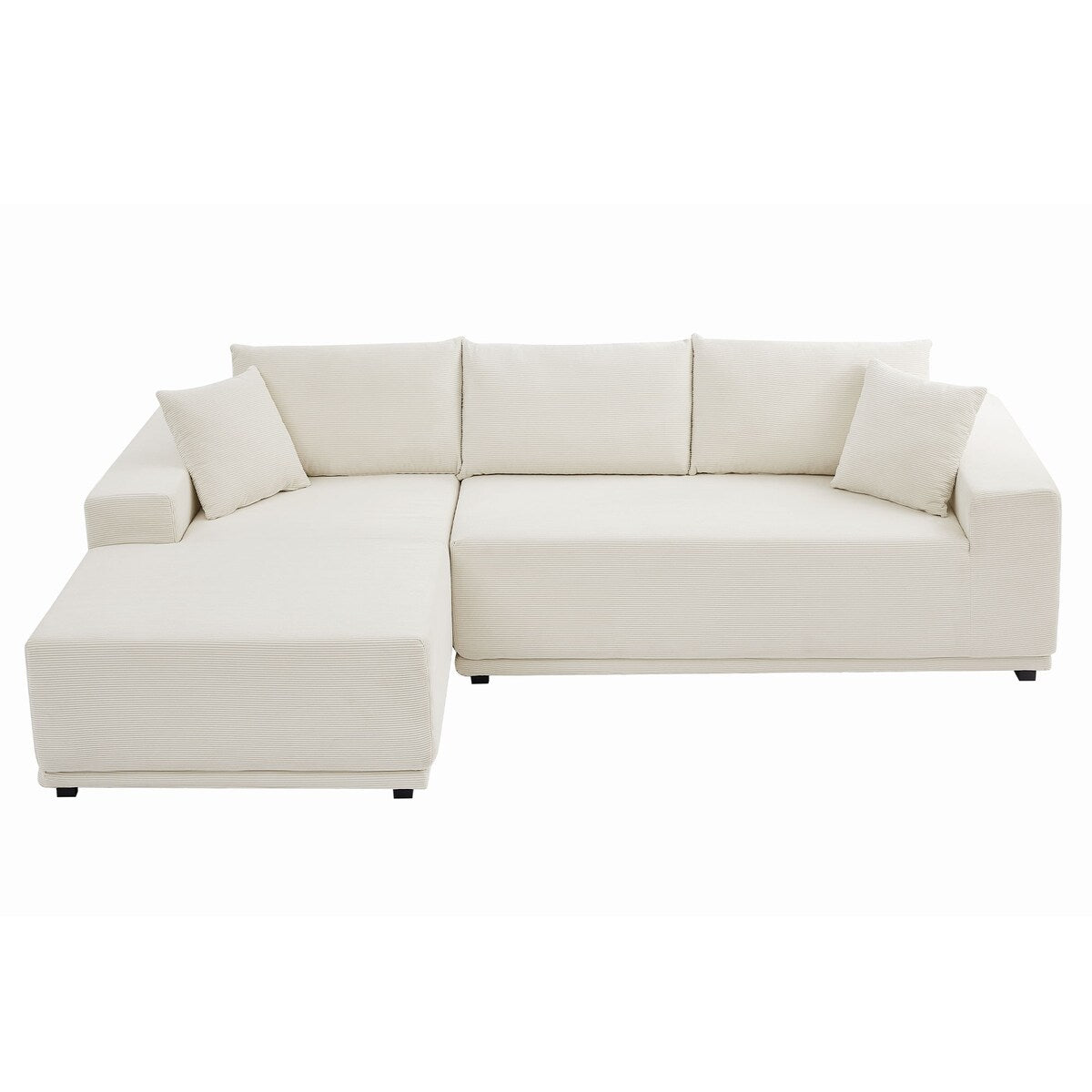 L Shape Sectional Sofa Couches Modular Sectional Living Room Sofa Set Upholstered Sleeper Sofa, Gray