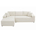 L Shape Sectional Sofa Couches Modular Sectional Living Room Sofa Set Upholstered Sleeper Sofa, Gray