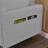 L Shape Sectional Sofa, Sectional Couch with USB Charging Socket