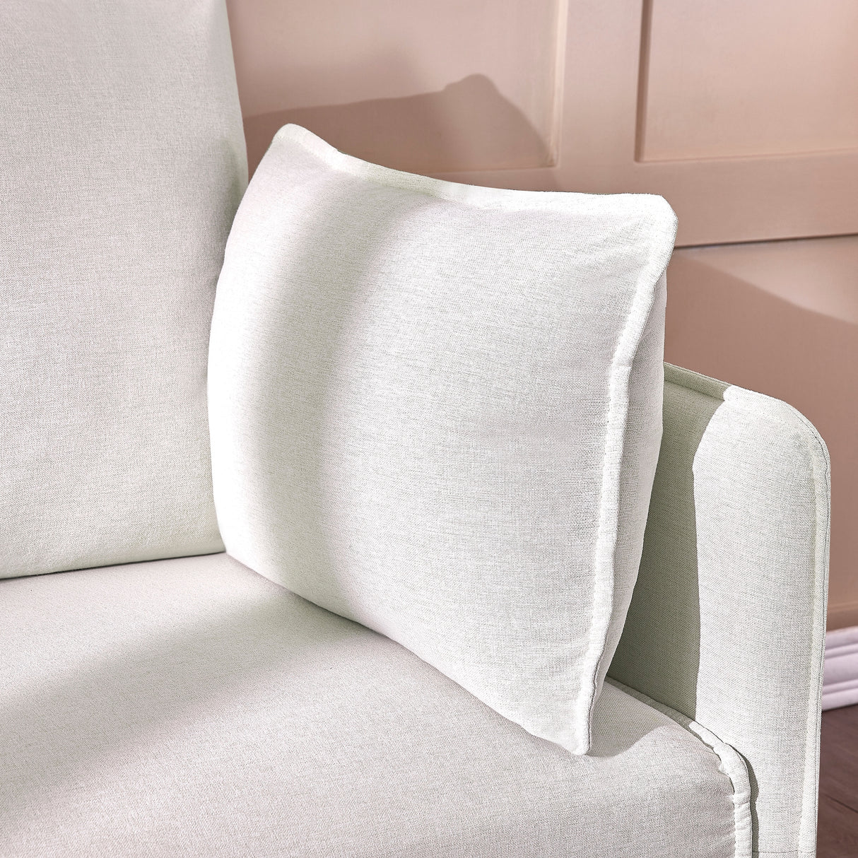 L Shape Sectional Sofa, Sectional Couch with USB Charging Socket