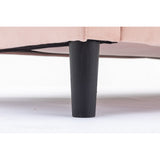 L-Shape Velvet Sectional Sofas, Reversible Sleeper Sofas with Storage Chaise