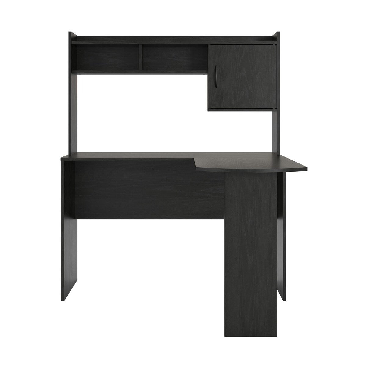 L-Shaped Desk with Hutch