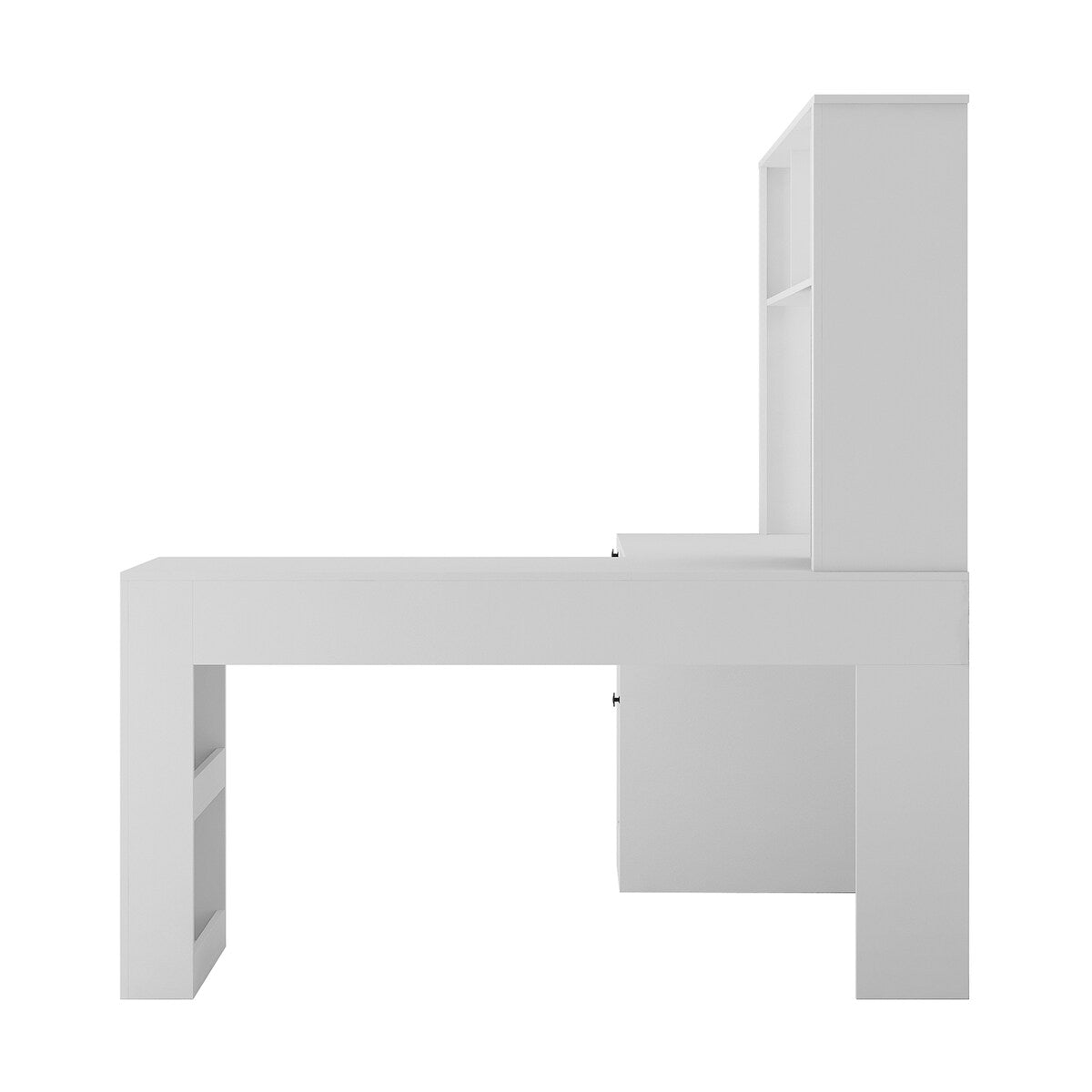 L Shaped Desk with outlet
