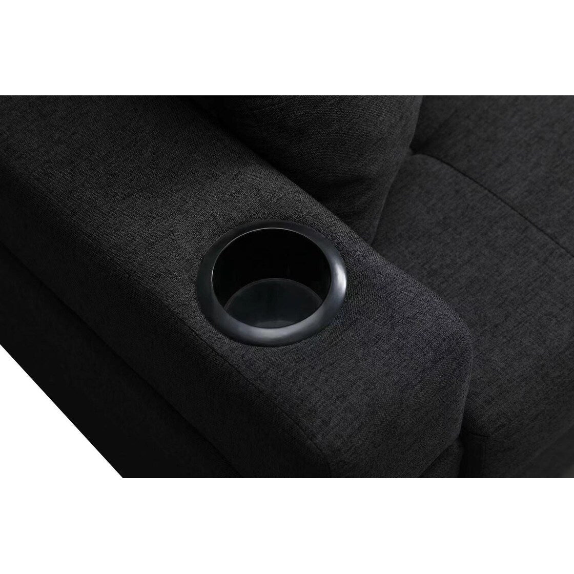 L-shape 96" Sectional Sofa Convertible Corner Sofa Couch Chaise