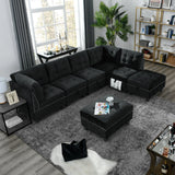 L-shape DIY Combination Modular Sectional Sofa