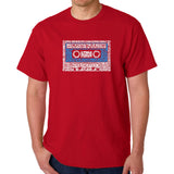 LA Pop Art Men's Word Art T-shirt - 80s One Hit Wonders