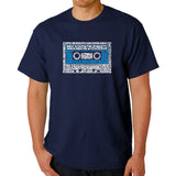 LA Pop Art Men's Word Art T-shirt - 80s One Hit Wonders