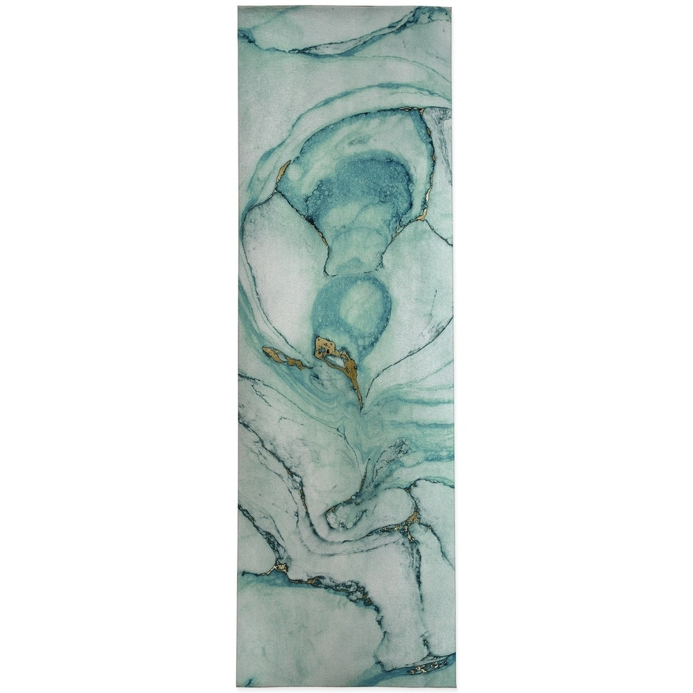 LAGOON AQUA Area Rug by Kavka Designs