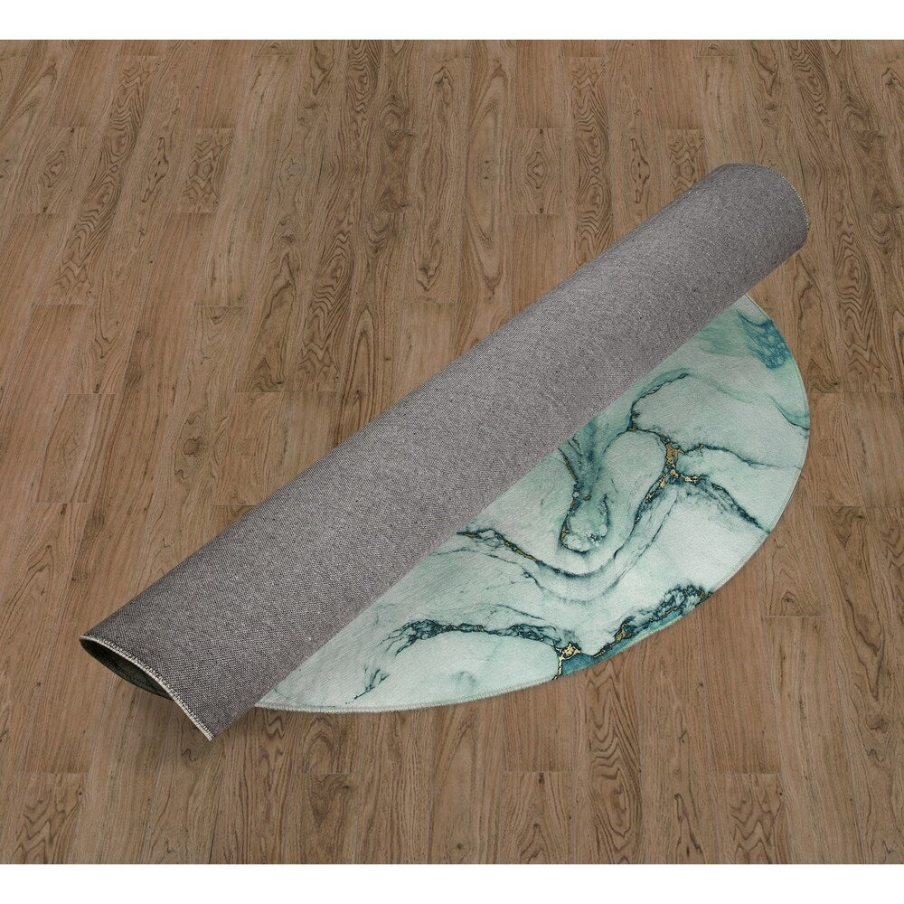 LAGOON AQUA Area Rug by Kavka Designs
