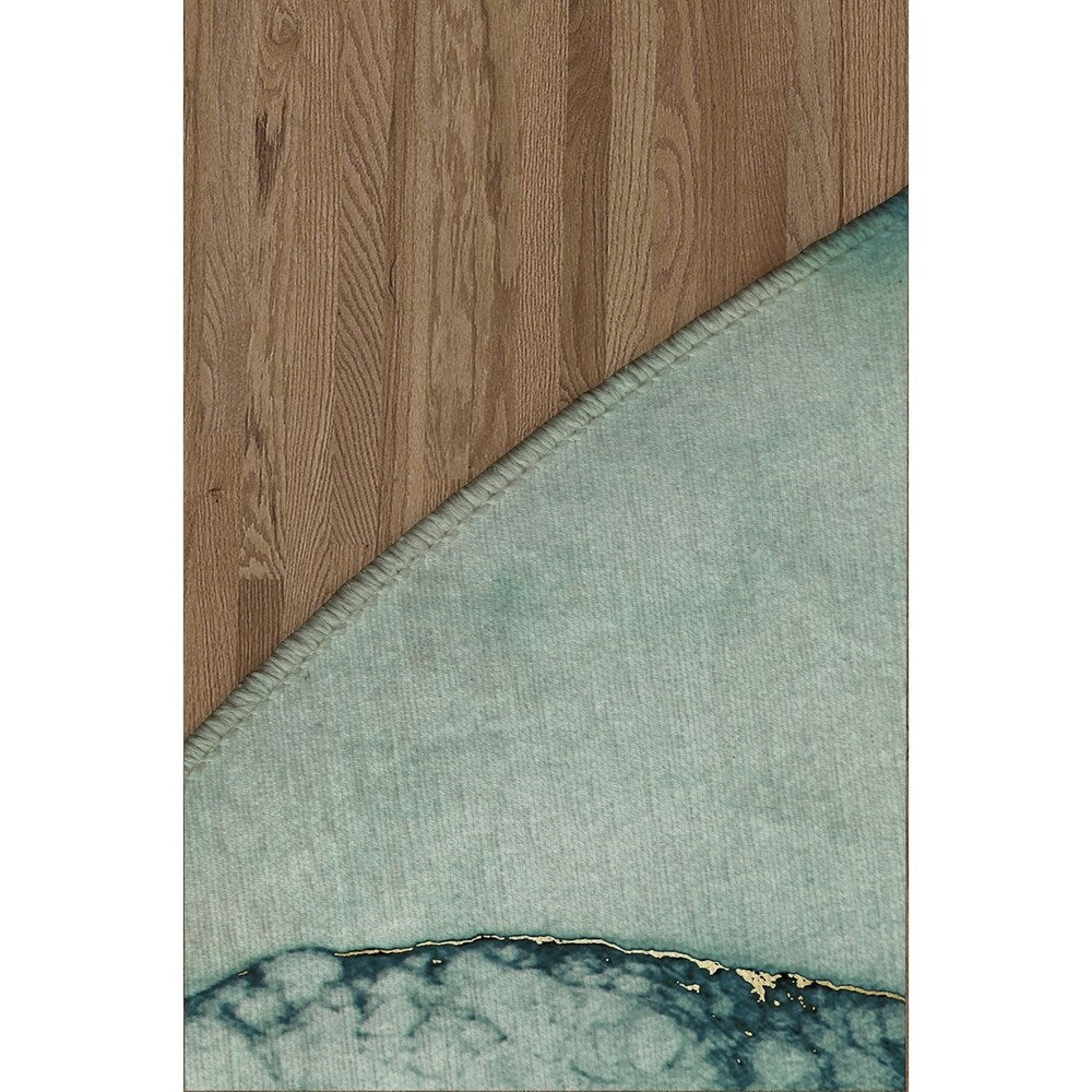 LAGOON AQUA Area Rug by Kavka Designs