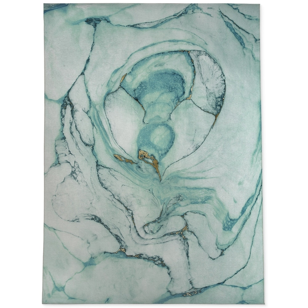 LAGOON AQUA Area Rug by Kavka Designs