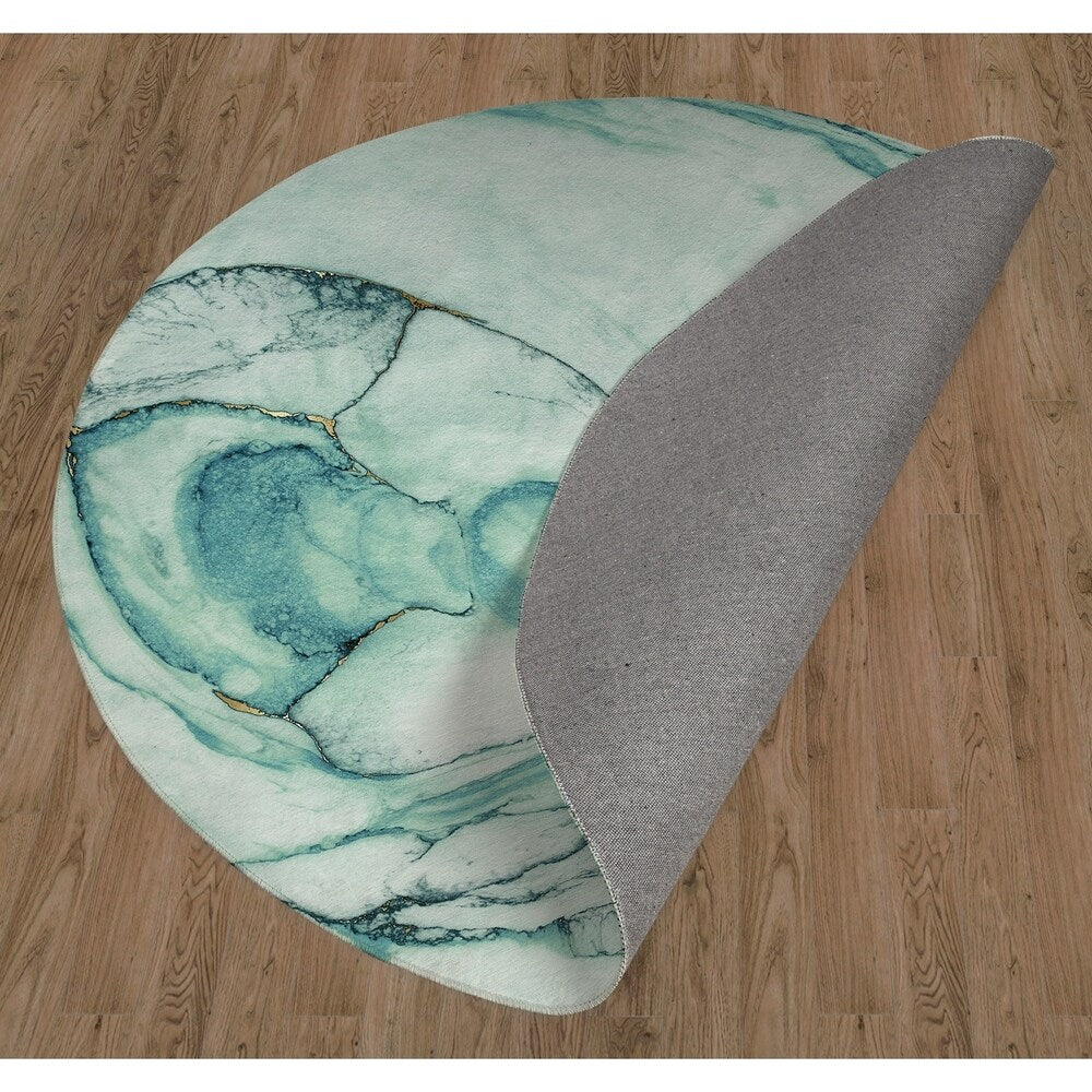 LAGOON AQUA Area Rug by Kavka Designs