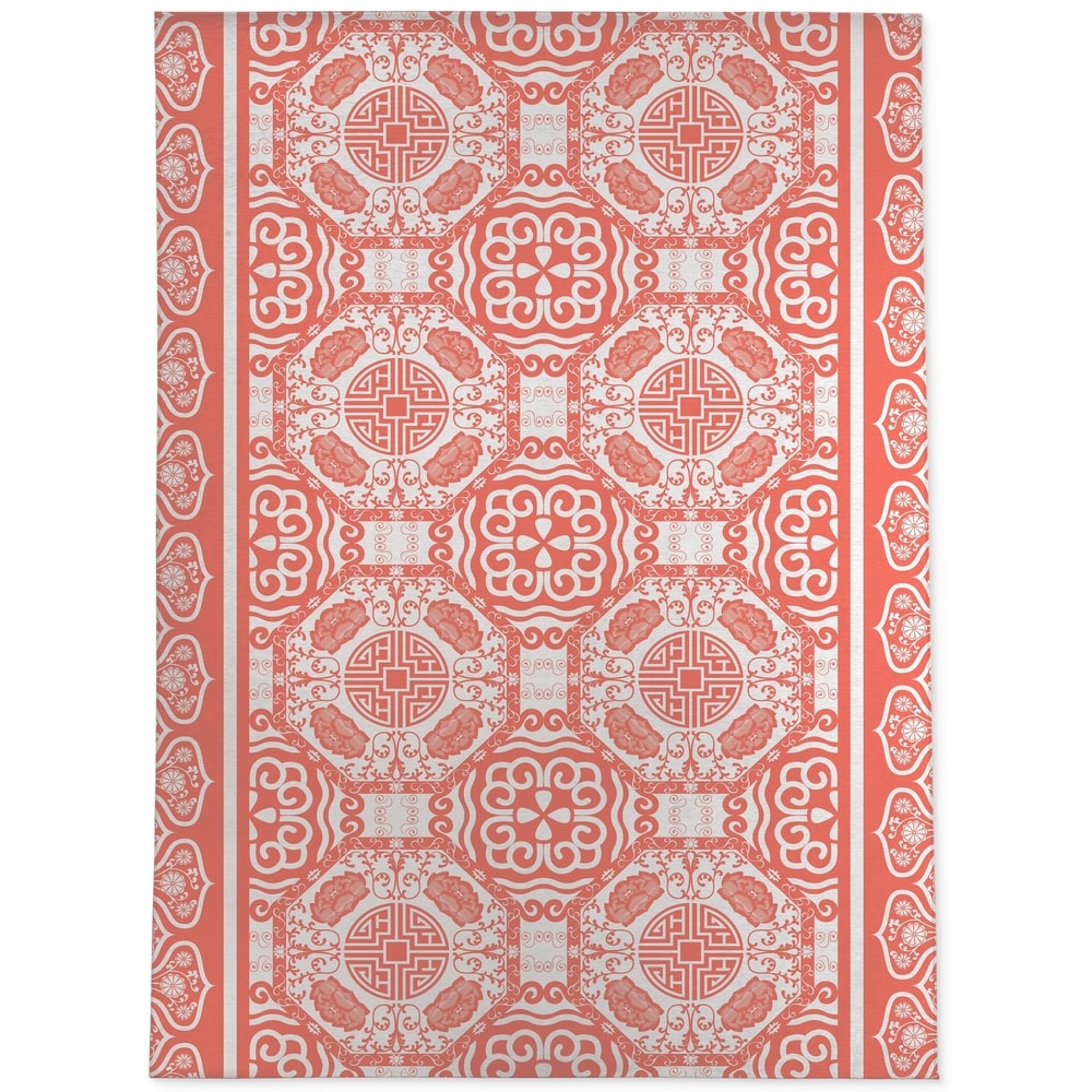 LASHA CORAL Area Rug by Kavka Designs