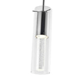 LAZZUR Essonne 3 Light 24 in. Polished Chrome Pendant