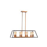LAZZUR Meurthe 8 Light 35 in. Matte Oil Rubbed Bronze Pendant