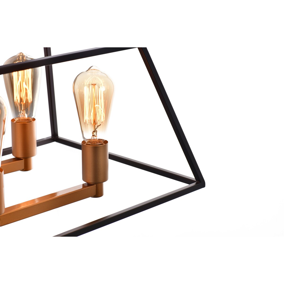 LAZZUR Meurthe 8 Light 35 in. Matte Oil Rubbed Bronze Pendant