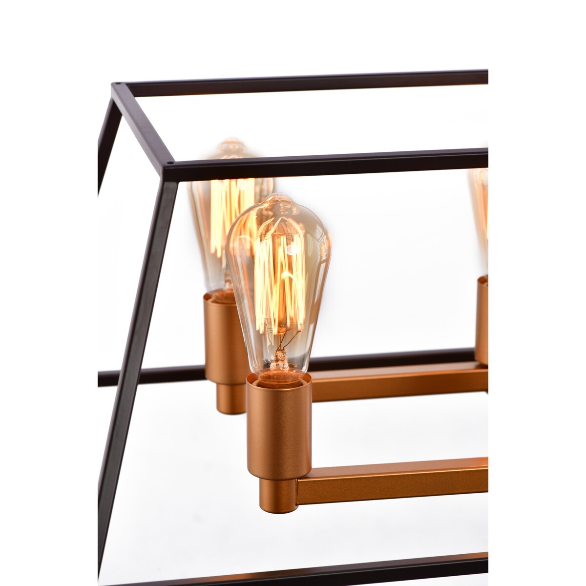 LAZZUR Meurthe 8 Light 35 in. Matte Oil Rubbed Bronze Pendant